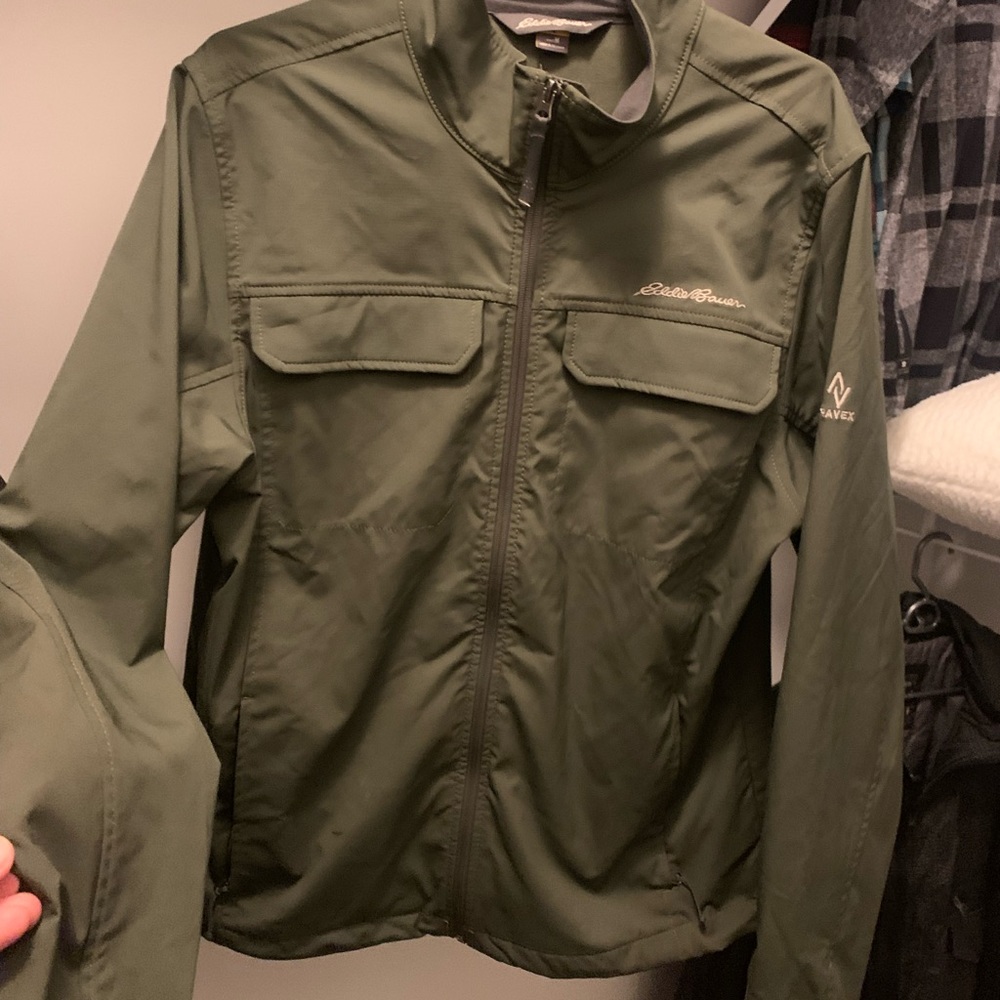 Olive Green Eddie Bauer Jacket